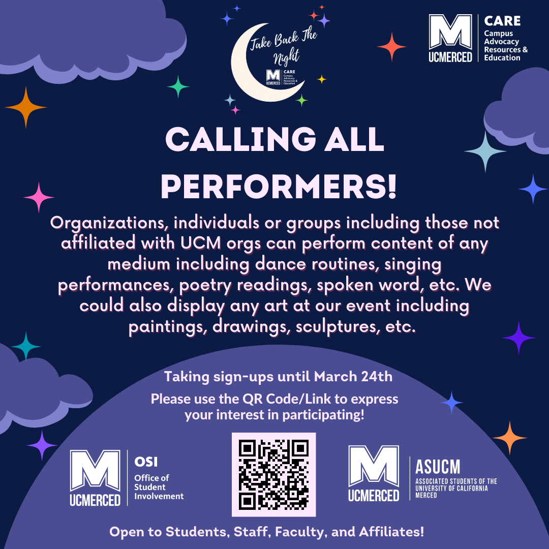 Call for performers flyer